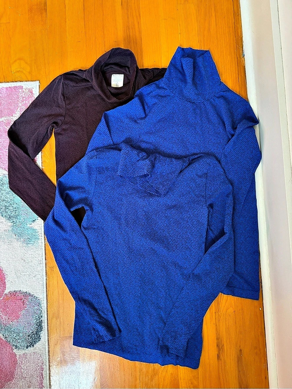 Athleta Flurry peak  Turtleneck Top Long Sleeve Athletic Top set of 3